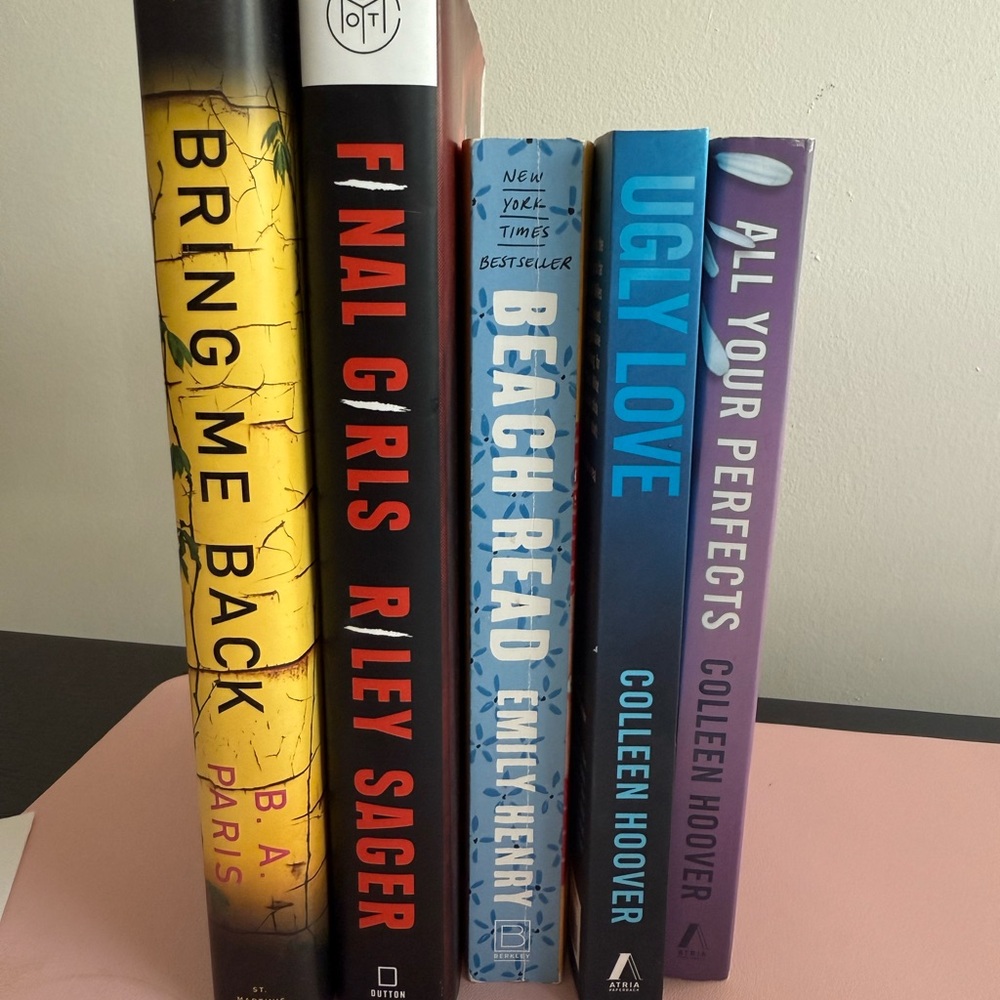 Books Colleen Hoover | Emily Henry | Final Girls | Bring Me Back